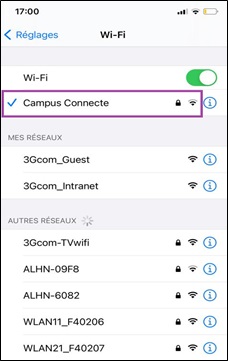 Campus Connecté : connecté