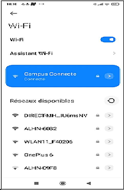 Campus Connecte : connecté